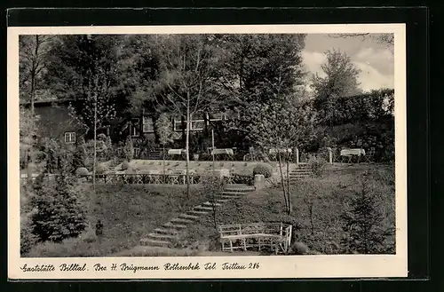 AK Rothenbek, Gasthaus Billtal von H. Brügmann