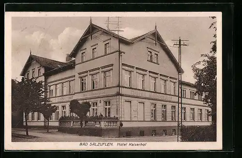 AK Bad Salzuflen, Hotel Kaiserhof