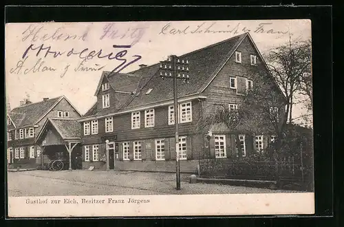 AK Wermelskirchen, Gasthof zur Eich