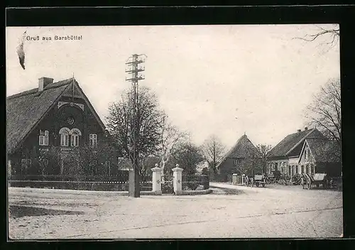 AK Barsbüttel, Strassenpartie im Ort