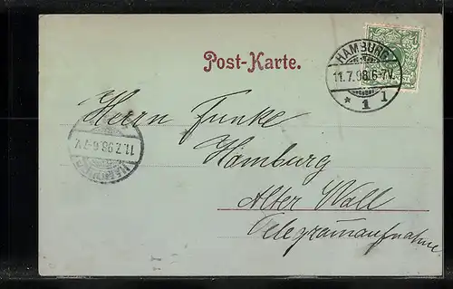 AK Schwarzenbek, Strassenansicht der Sparkasse