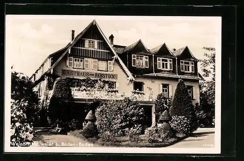 AK Neuweier b. Baden-Baden, Gasthaus zum Rebstock