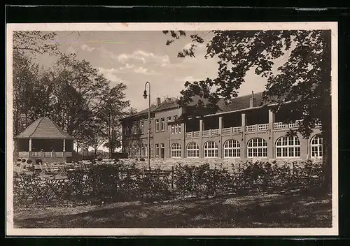 AK Delmenhorst i. O., Gasthaus und Konzertgarten Schützenhof von Joh. Düssmann