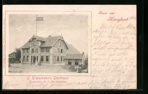 AK Havighorst, G. Kratzmanns Gasthaus