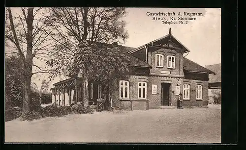 AK Sieck, Gasthaus von A. Kogmann