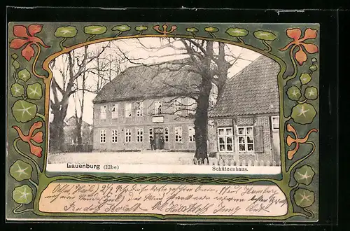 AK Lauenburg /Elbe, Gasthof Schützenhaus