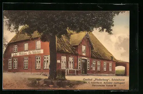 AK Schönhorst, Gasthof Pfefferberg