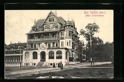 AK Bad Sachsa /Harz, Hotel Schützenhaus