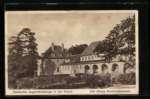 AK Oer /Kreis Recklinghausen, Vestische Jugendherberge in der Haard