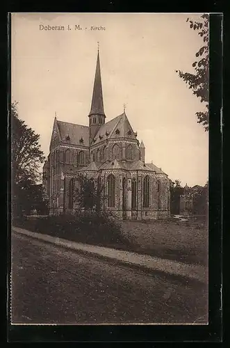 AK Doberan i. M., Totalansicht der Kirche