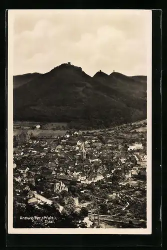 AK Annweiler /Pfalz, Totalansicht des Ortes