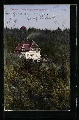 AK Plauen, Touristenvereinshaus Tennershöhe