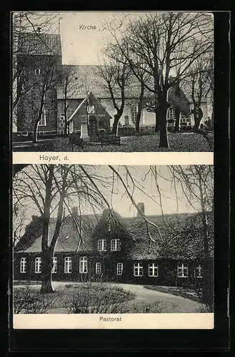 AK Hoyer, Kirche, Pastorat