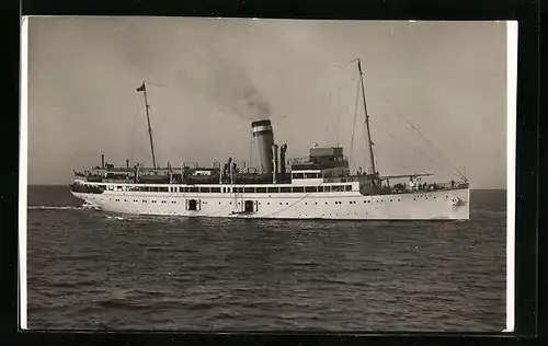 AK Passagierschiff Turbinen-Schnelldampfer Cobra