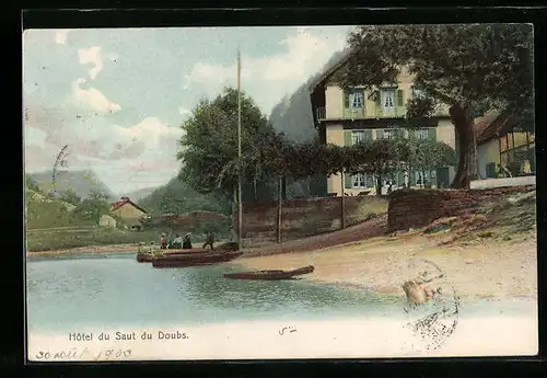 AK Les Brenets, Hôtel du Saut du Doubs