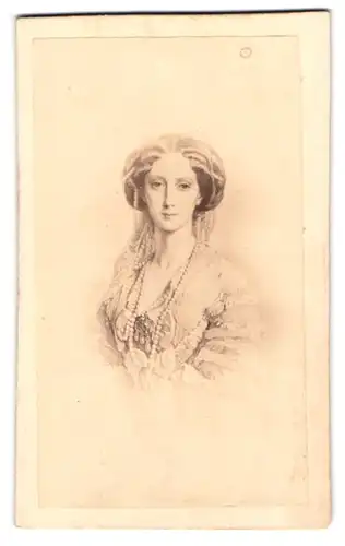 Fotografie unbekannter Fotograf und Ort, Königin Olga Nikolajewna Romanowa v. Russland, Frau König Karl I. v. Württemberg