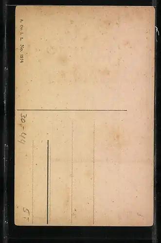 AK Karte zur Zwangs-Einquartierung