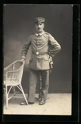 AK Deutscher Unteroffizier in Uniform