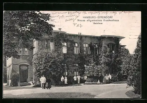 AK Hamburg-Eppendorf, Neues allgemeines Krankenhaus