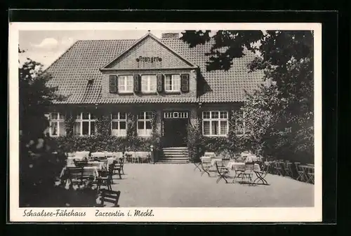 AK Zarrentin i. Meckl., Gasthaus Schaalsee-Fährhaus