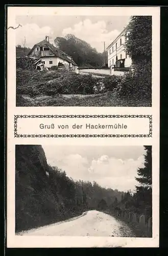 AK Deggendorf, Gasthof Hackermühle