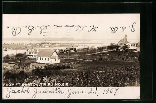 Foto-AK Tiverton, RI, View from Fort Barton