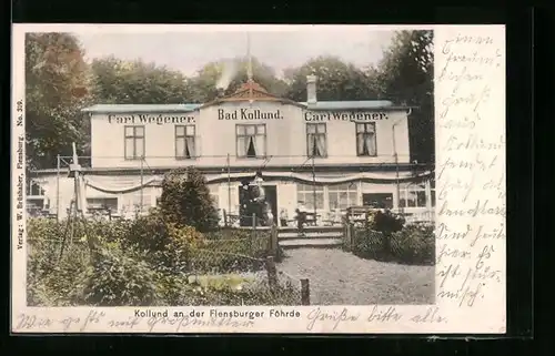 AK Kollund, Gasthaus Carl Wegener