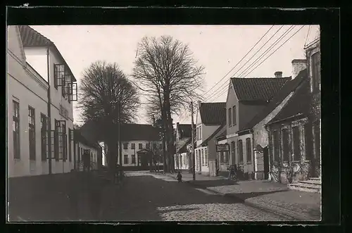 AK Augustenburg, Strassenpartie im Ort