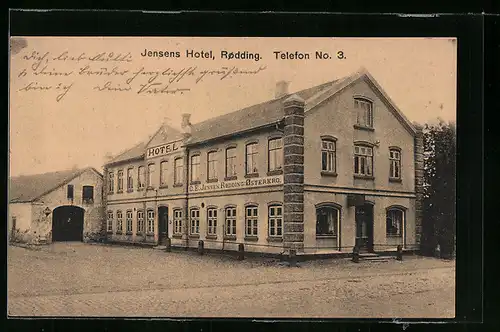 AK Rødding, Jensens Hotel