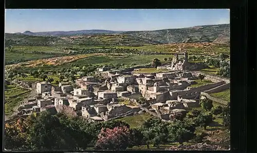 AK Bethanien, der Ort aus der Vogelschau