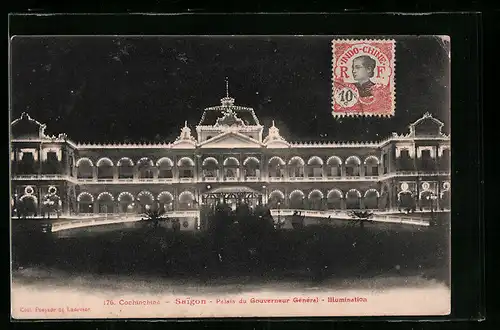 AK Saigon, Palais du Gouverneur Genéral
