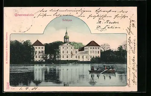 AK Gravenstein, Schloss mit Boot