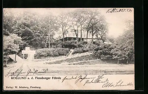 AK Kollund a. d. Flensburger Föhrde, Strandhotel