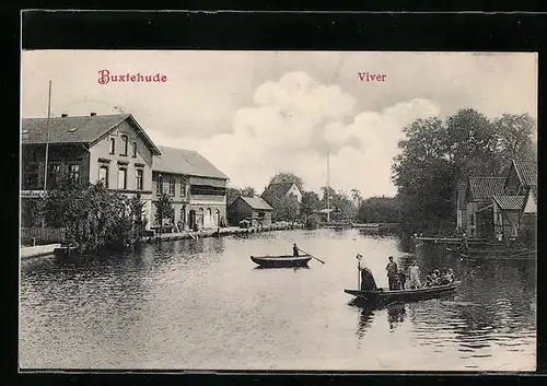 AK Buxtehude, Ruderboote auf der Viver