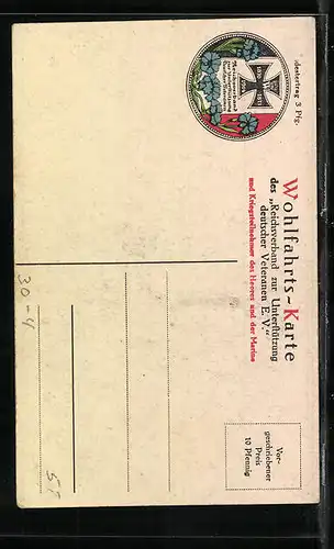 AK Heerführer General von Beseler in Uniform