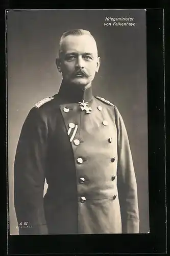AK Heerführer Kriegsminister von Falkenhayn