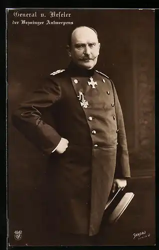 AK Heerführer General von Beseler, Der Bezwinger Antwerpens