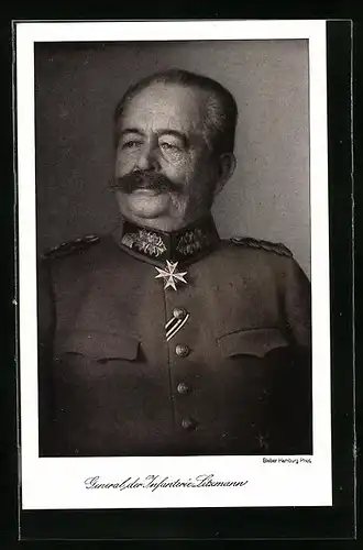 AK Heerführer General der Infanterie Litzmann