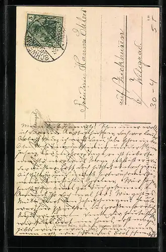 AK Heerführer Generaloberst von Hausen in Uniform