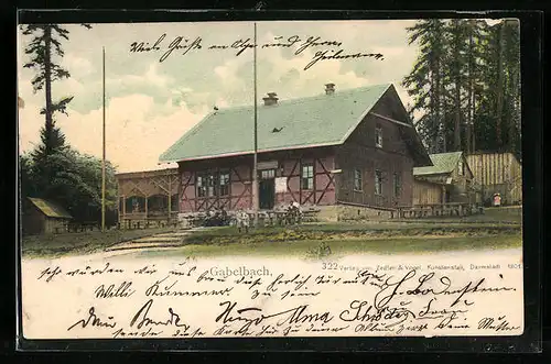 AK Ilmenau, Gasthaus Gabelbach