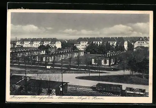 AK Munster-Lager i. Hann., Truppen-Übungsplatz, Teilansicht