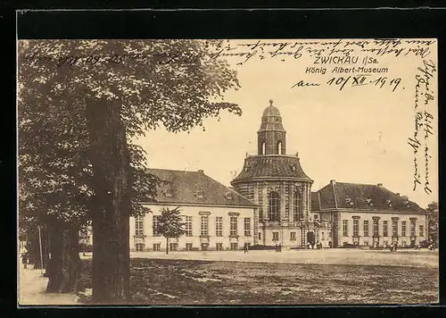 AK Zwickau i. Sa., König Albert-Museum