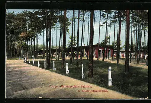AK Zeithain, Truppen-Übungsplatz, Infanterie-Barackenlager