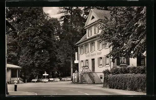 AK Oppenau /Schwarzw., Gasthof und Brauerei Bruder