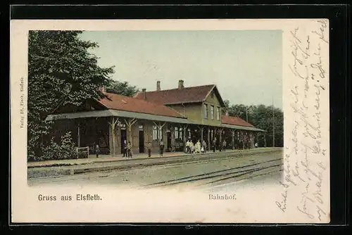 AK Elsfleth, Bahnhof