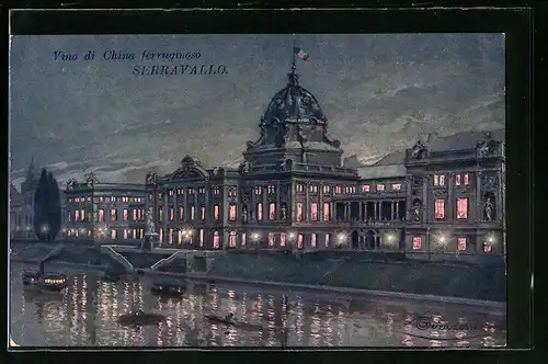 Künstler-AK G. Guerzoni: Torino, Esposizione Internazionale 1911, Padiglione della Francia