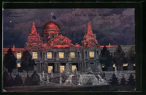 Künstler-AK G. Guerzoni: Torino, Esposizione Internazionale 1911, Padiglione dell`Inghilterra