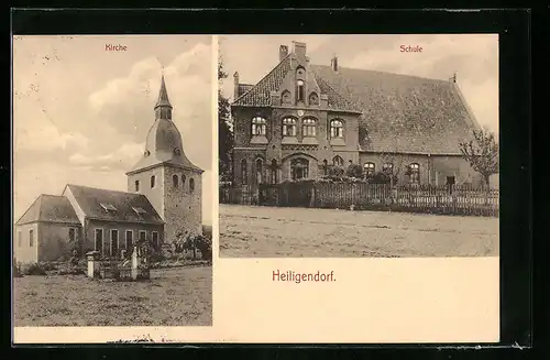 AK Heiligendorf, Kirche und Schule