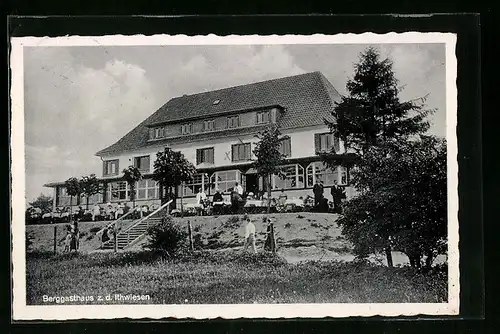 AK Alfeld a. L., Berggasthaus z. d. Ithwiesen von Hermann Becker