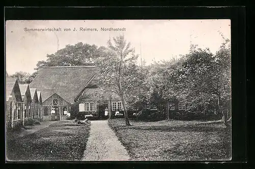 AK Nordhastedt, Sommergasthaus von J. Reimers